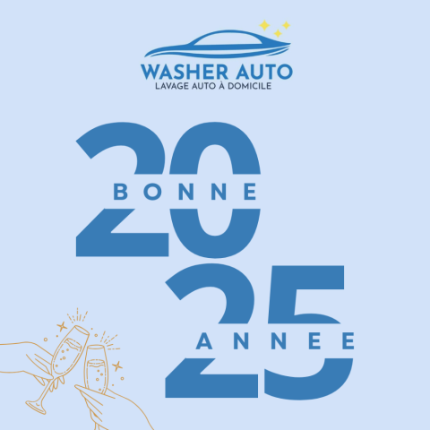 WASHER AUTO VOUS PRESENTE SES VOEUX POUR L'ANNEE 2025