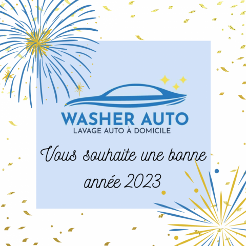 WASHER AUTO vous souhaite de très bonne fête de fin d'année